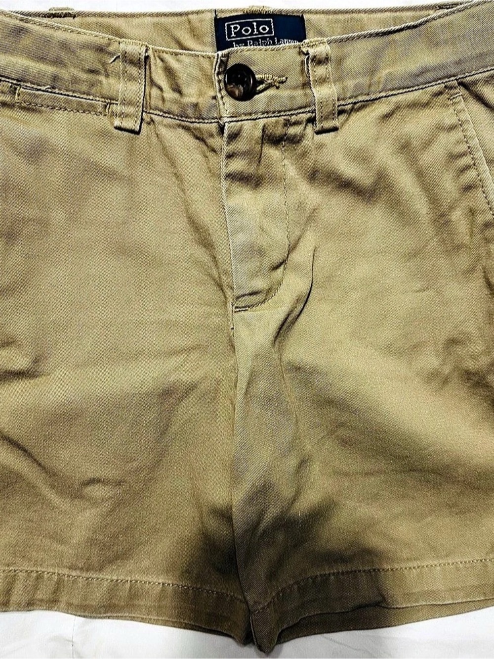 Boys Polo Ralph Lauren Beige Classic Chino Shorts Size 4T
